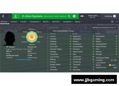 聚焦FM球员位置：全面解析游戏中的战术布局